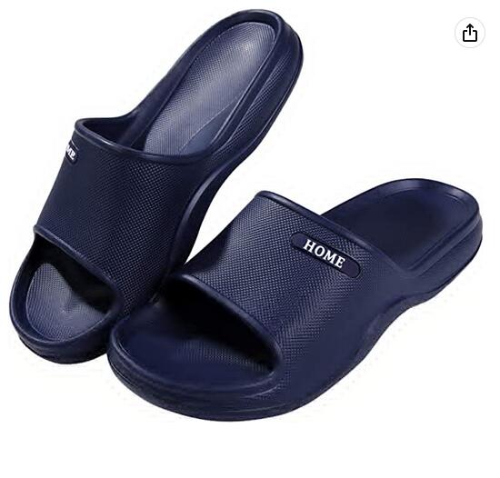 Soft Shower Shoes Slides for Women Men Lightweight Pillow Sandals Pool Bathroom Slippers