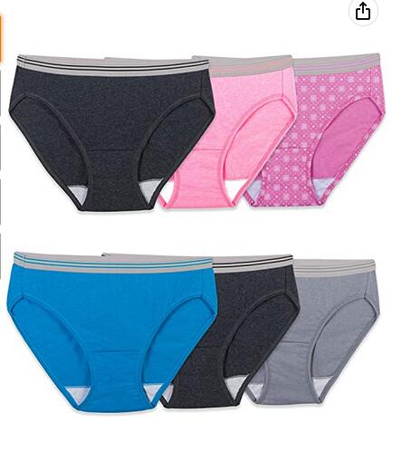 Women's Underwear – Seamless Lace Hipster Briefs (3 Pack)